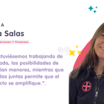 “De pequeña nunca sentí que yo no pudiese hacer algo por el hecho de ser mujer, y eso lo logré gracias a mis referentes”