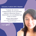 Entrevista a  Rocío Velasco “Todas tenemos las capacidades para lograr lo que queremos”